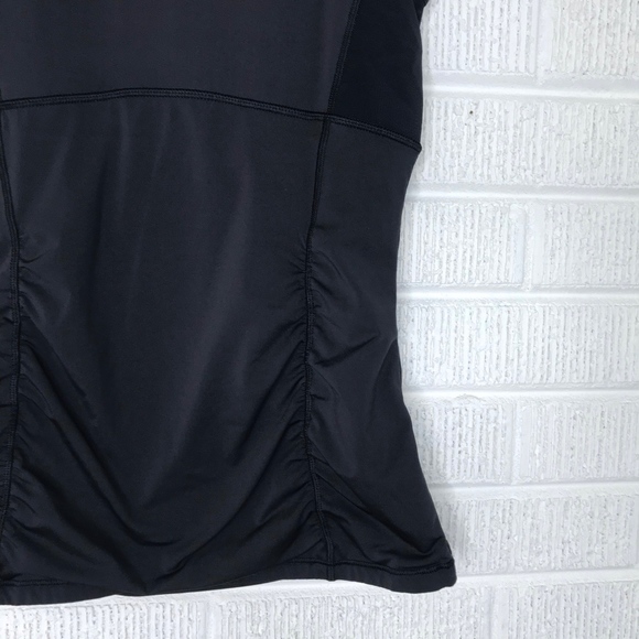 Athleta Black Stealth Tank Top Mesh Workout XS - Picture 4 of 8